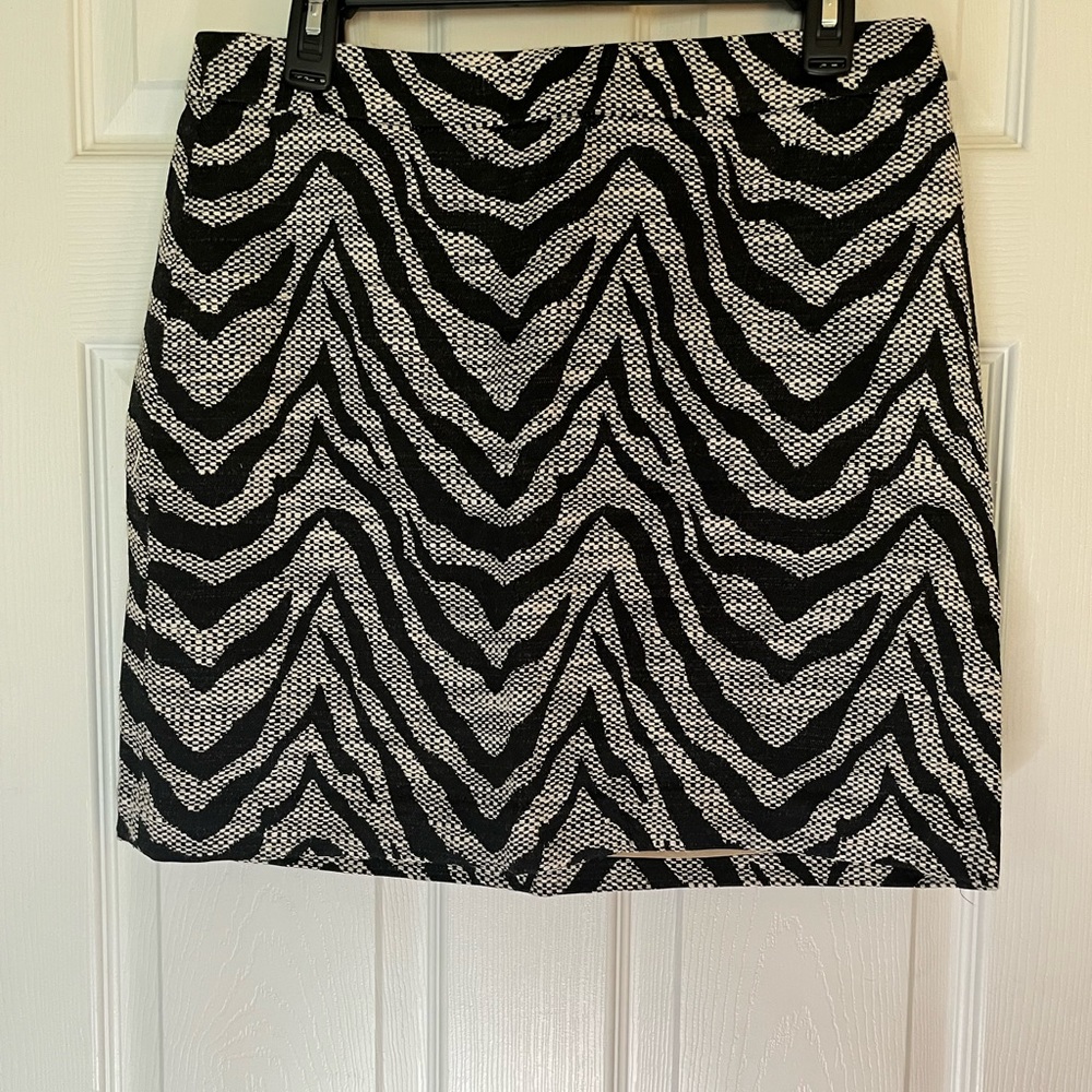Zebra Mini Skirt